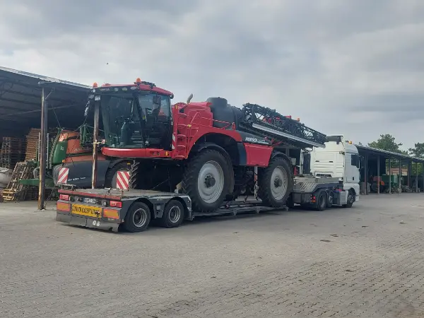 Transport kombajna